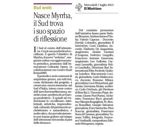 Il Mattino 1 luglio 2015