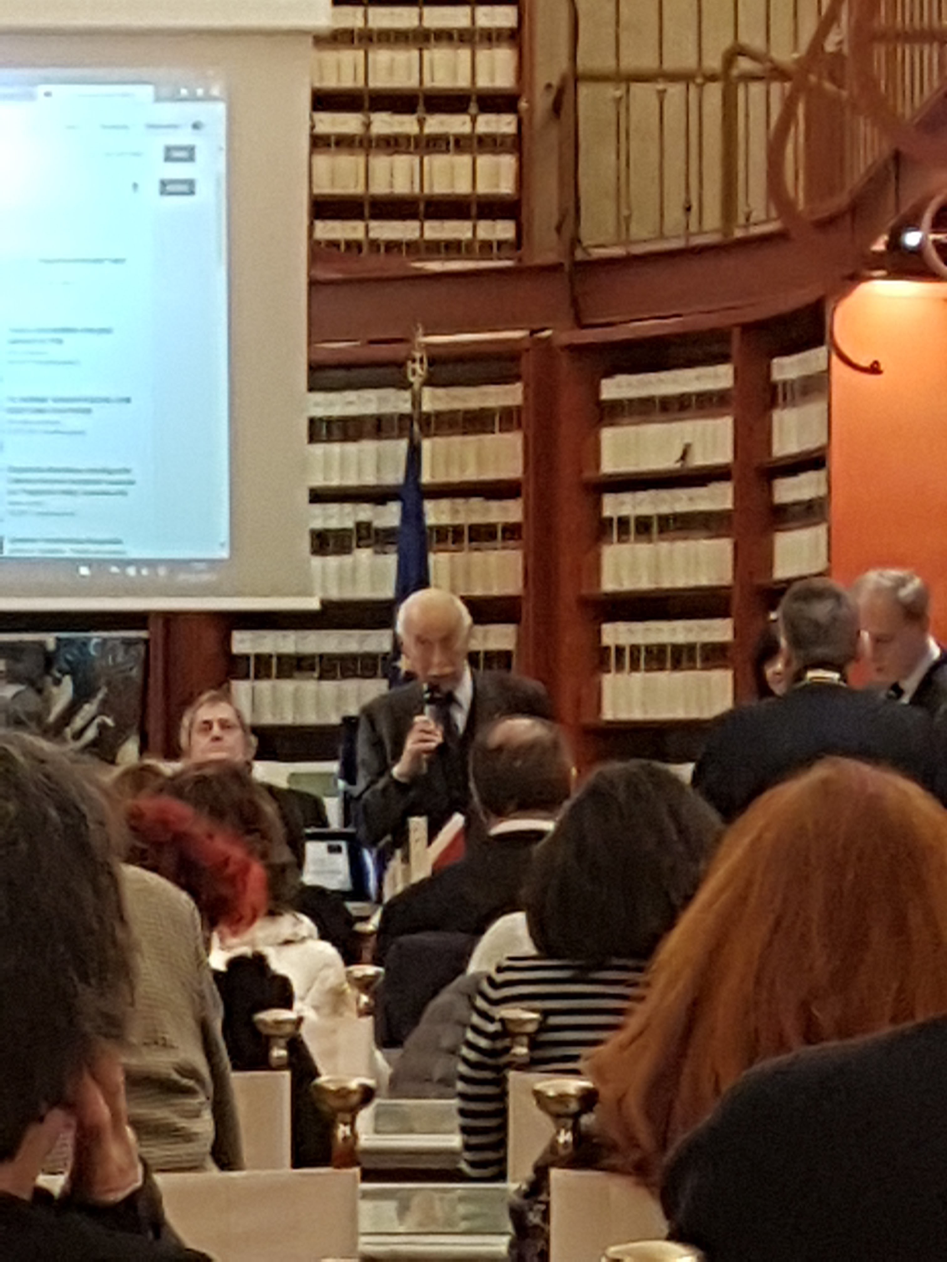 ROMA - Camera dei Deputati - Sala del Refettorio. PREMIO COMUNICARE L'EUUROPA. 1 febbraio 2018. Conferito a MYRRHA dall'Accademia Universitaria degli studi Giuridici Europei, consegnato a Giorgio Salvatori