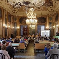 PALERMO - Palazzo Comitini. Convegno - Presentazione della testata digitale e del volume antologico MYRRHA - Il dono del Sud. Giovedì 10 maggio 2018. Saluti e introduzione: Professor Leoluca Orlando; Professor Carlo Curti Gialdino.
Intervengono: Umberto De Augustinis; 
Giovanni Ilarda; 
Cesare Imbriani; 
Carmen Lasorella.